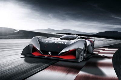 プジョー、L750 R ビジョンGT 発表…仮想スポーツカーは750hpハイブリッド 画像