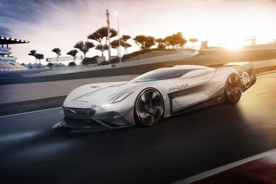 ジャガーの仮想EVレーサーは最高速410km/h、実物大モデル発表へ…グッドウッド2021 画像