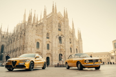 アルファロメオ『GT1300ジュニア』にインスパイア、ジュリア と ステルヴィオ に欧州で限定車 画像