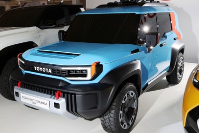 トヨタ、電動SUVコンセプト発表… FJクルーザー が小型EVとして復活か 画像
