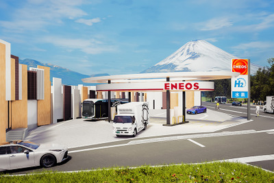 未来都市「ウーブンシティ」CO2フリーの水素ステーション建設決定…トヨタとENEOSが取り組み加速 画像