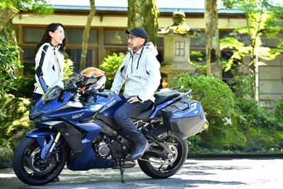 【スズキ GSX-S1000GT タンデム試乗】パートナーと一緒にバイクを楽しみたいという夢を叶えてくれる…佐川健太郎 画像