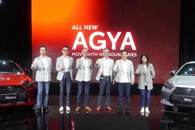 トヨタの新コンパクト、「GRスポーツ」も設定…『アギア』新型をインドネシアで発表 画像
