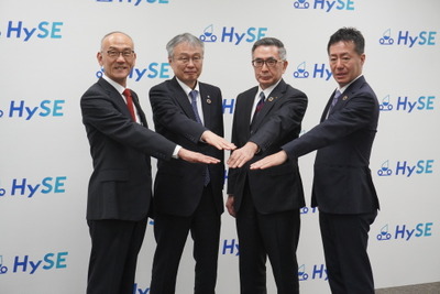 ヤマハ発 日高社長「各社の知見と技術を持ち寄り、水素エンジンの研究開発を加速させる」…HySE設立 画像