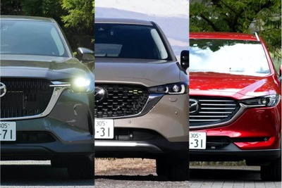 【CX-60 vs CX-5 vs CX-8】マツダの人気SUV同士を比較！ 違いから分かる魅力 画像