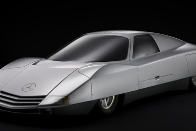 メルセデスベンツ『C111』、伝説的コンセプトカーが再来か…ティザー公開 画像
