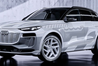アウディの新型電動SUV『Q6 e-tron』はネットカーボンニュートラルな生産　2024年から 画像