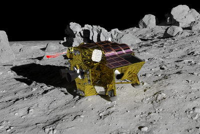 日本が5番目の月着陸国に---JAXAが月面着陸に成功、太陽電池にトラブルも 画像