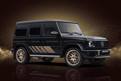 メルセデスAMG G63、ブラックペイントにゴールドアクセントの限定車を発売…価格は3200万円 画像