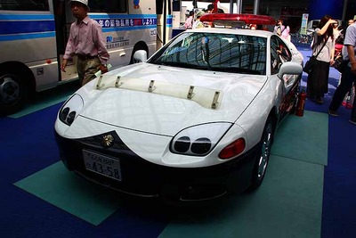 愛知県警の三菱 GTO パトカー見参 画像