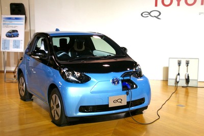 【トヨタ eQ 発表】世界最高電費104Wh/kmを達成［写真蔵］ 画像