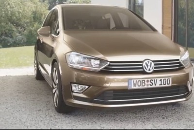 VW ゴルフ プラス 次期型、スポーツバン …ほぼ市販状態の完成度［動画］ 画像