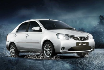 トヨタ の新興国向け小型車 エティオス、改良新型をインドで発表 画像
