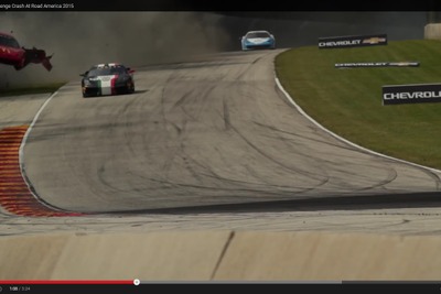 フェラーリ 458、レースで大事故…宙を舞い大破［動画］ 画像