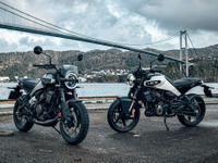 普通二輪免許で乗れる輸入バイクに新たな刺客？ ハスクバーナ、完全新型の2モデルを発表 画像