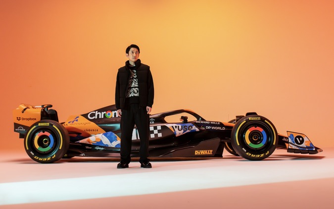 マクラーレン、江戸文字カラーリングを採用…F1日本GP 画像